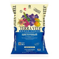 Почвогрунт TERRA VITA Живая Земля цветочная 40л