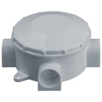 Коробка монтажная NAVIGATOR 70х35 IP42 распаячная открытого монтажа трехрожковая белая