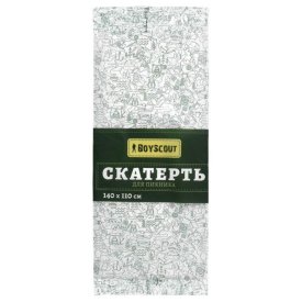 Скатерть BOYSCOUT 140х110см спанбонд в ассортименте