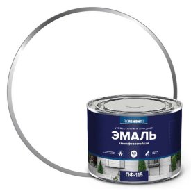 Эмаль алкидная ПФ-115 PROREMONTT белая глянцевая 0,5кг, арт.0006606