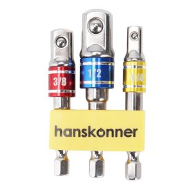 Набор адаптеров HANSKONNER для торцевых головок 1/4