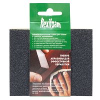 Губка шлифовальная FLEXIFOAM Soft Pad 120x98x13мм Р180, арт.14737