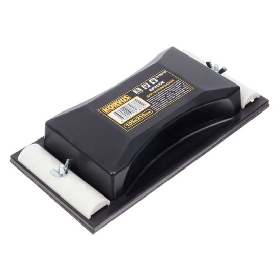 Шлифовщик KORVUS пластиковый 105х210мм, арт.2219010