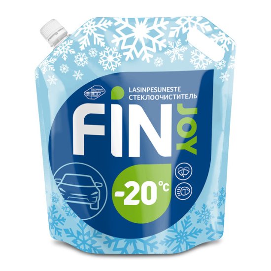 Автоочиститель стекол FINJOY Tech -20C 3,5л дой-пак