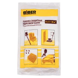 Пленка защитная BIBER 4х5м, арт. Тов-086461