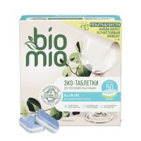 Таблетки для ПММ BIOMIO All-in-One Эвкалипт 50шт