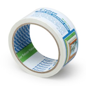 Лента клейкая FOLSEN для заклейки окон 48ммх33м белая ПВХ, арт.0437748