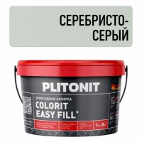 Затирка для швов PLITONIT Colorit EasyFill 1-10мм 1кг серебристо-серая