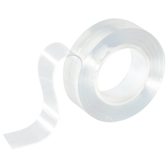 Лента клейкая PARK 20ммх1м двусторонняя многоразовая, арт.103908