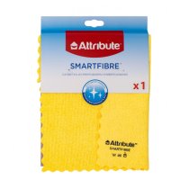 Салфетка ATTRIBUTE Smartfibre 27х32см микрофибра желтый