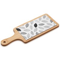 Доска сервировочная APOLLO Flake 33х12см бамбук, керамика