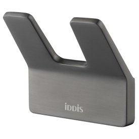 Крючок двойной IDDIS Слайд/Slide металл графит