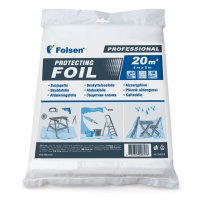 Пленка защитная FOLSEN 18 мкм 4x5м высокопрочная, арт.0945018