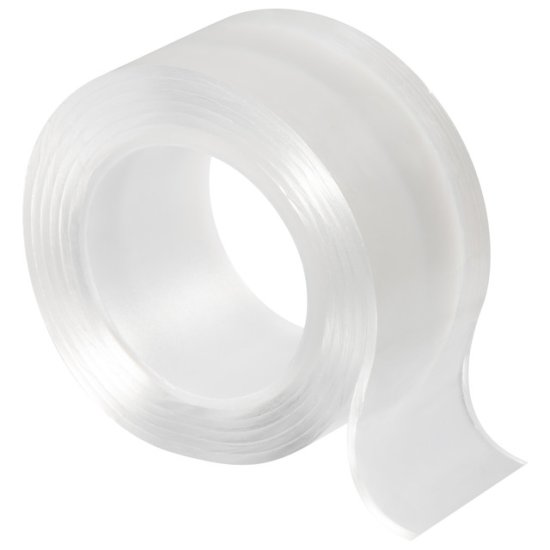 Лента клейкая PARK 30ммх1м двусторонняя многоразовая, арт.108113