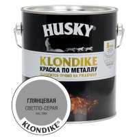 Краска алкидная HUSKY-KLONDIKE по ржавчине 2,5л RAL 7004 светло-серая, арт.25705