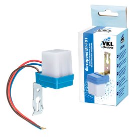 Фотореле VKL electric 6А максимальная нагрузка 1300ВА IP44