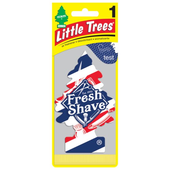 Ароматизатор LITTLE TREES Ёлочка Fresh Shave