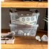 Контейнер для хранения Econova Grand Box (433224314) 390х290х124 мм 10 л с замком и органайзером