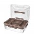 Контейнер для хранения Econova Grand Box (433224314) 390х290х124 мм 10 л с замком и органайзером