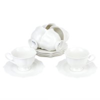 Набор чайный NOUVELLE HOME Belle 6/12 160мл фарфор