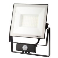 Прожектор светодиодный RITTER Профи с датчиком движения 230В 70Вт 6500К 7000Лм IP65 черный