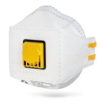 Респиратор складной JETA SAFETY JM-9312 FFP1 с клапаном трехпанельный