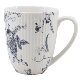 Кружка TODELIA Фарфоровая/Porcelain 370мл костяной фарфор