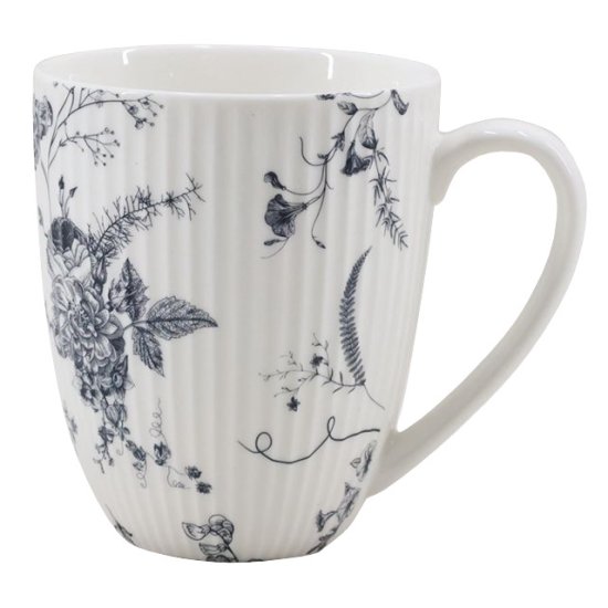 Кружка TODELIA Фарфоровая/Porcelain 370мл костяной фарфор