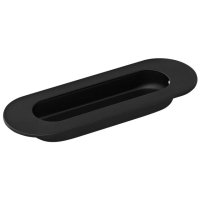 Ручка для раздвижных дверей MORELLI MHS120 BL 120мм черная