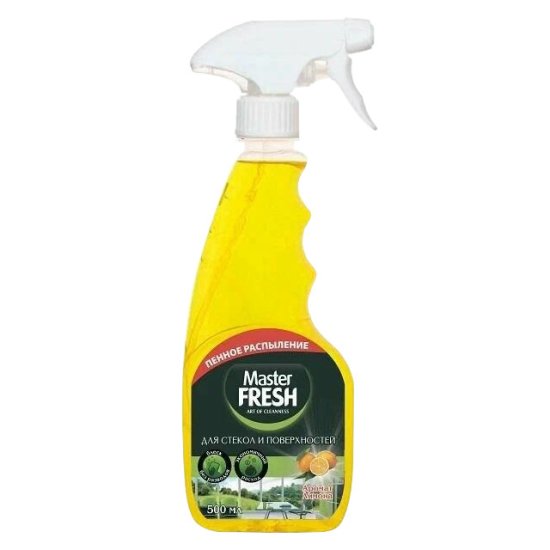 Средство для стекол MASTER FRESH Лимон 500 мл