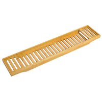 Полка для ванной VITARTA Бамбук/Bamboo прямоугольная бамбук бежевый