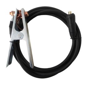 Кабель КГ16 с клеммой заземления 5м вилка 10-25  ПРОФЕССИОНАЛ