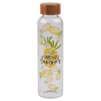 Бутылка TODELIA Тропики/Tropic 0,55л стекло, бамбук