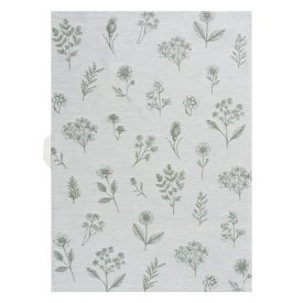 Полотенце кухонное CLEANELLY Гербарий 50х70см зеленое, арт.ПЦ556-6967