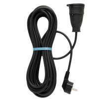 Удлинитель РЕАЛЬНАЯ ЭЛЕКТРИКА уличный морозостойкий КГ 3х1,5 1 гнездо IP44 с/з 10м черный