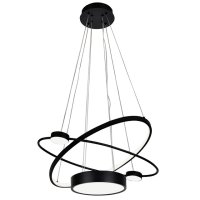 Люстра подвесная светодиодная SCHAFFNER Preferido LED 102Вт чёрный