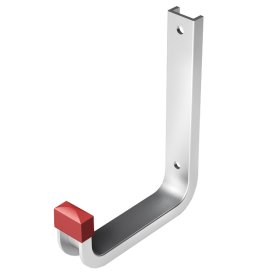 Крюк настенный 110х145мм до 30кг алюминий