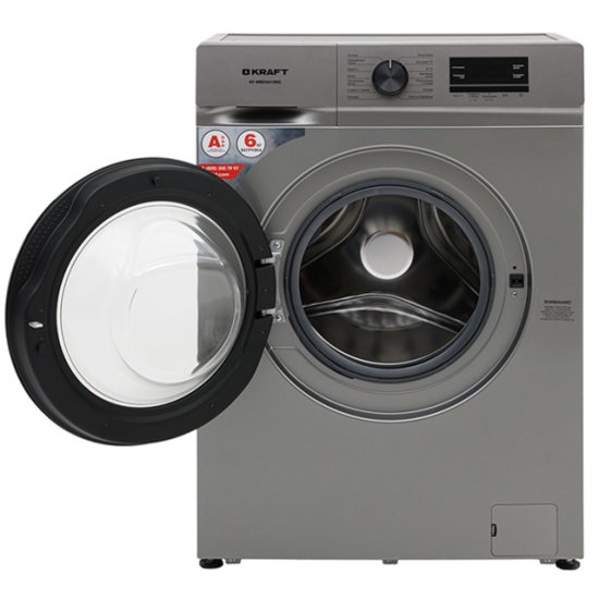 Машина стиральная KRAFT KF-MBDS6109G 6кг/1000об/39см серый