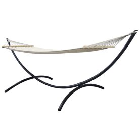 Гамак 302х93х103см бежевый, черный