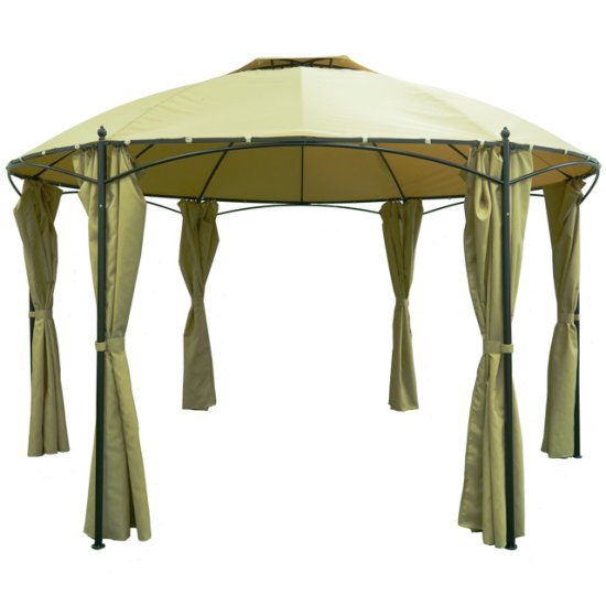 Шатер с боковыми полотнами 4х4х2,8м бежевый