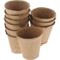 Набор торфяных горшков для рассады 9шт 9х9см