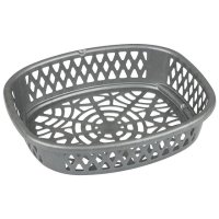 Корзина для посадки луковиц 30,6х27х7,5см серый пластик
