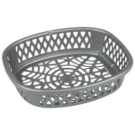 Корзина для посадки луковиц 30,6х27х7,5см серый пластик