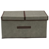 Коробка для хранения Уют/Cozy 50х30х25см с крышкой