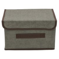 Коробка для хранения Уют/Cozy 25х19х16см с крышкой