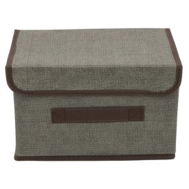Коробка для хранения Уют/Cozy 25х19х16см с крышкой
