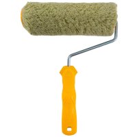 Валик с ручкой KORVUS полиакрил 18/180/40мм фасадный  D6мм, арт.0205134