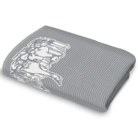 Полотенце кухонное ваф. CLEANELLY Гуси 50х70см серое, арт.ПЦ560-7146