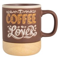 Кружка SIROCCO CoffeeMania коричневая 420мл
