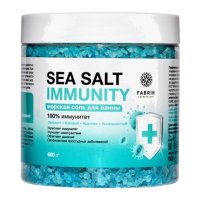 Соль для ванн FABRIK Sea Salt Immunity иммунитет 600г